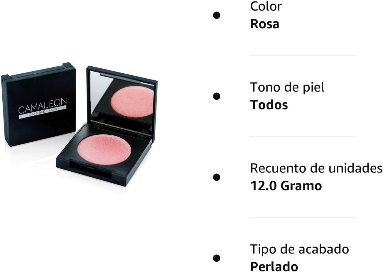 Camaleon Iluminador 100%Natural Tono Rosa-6