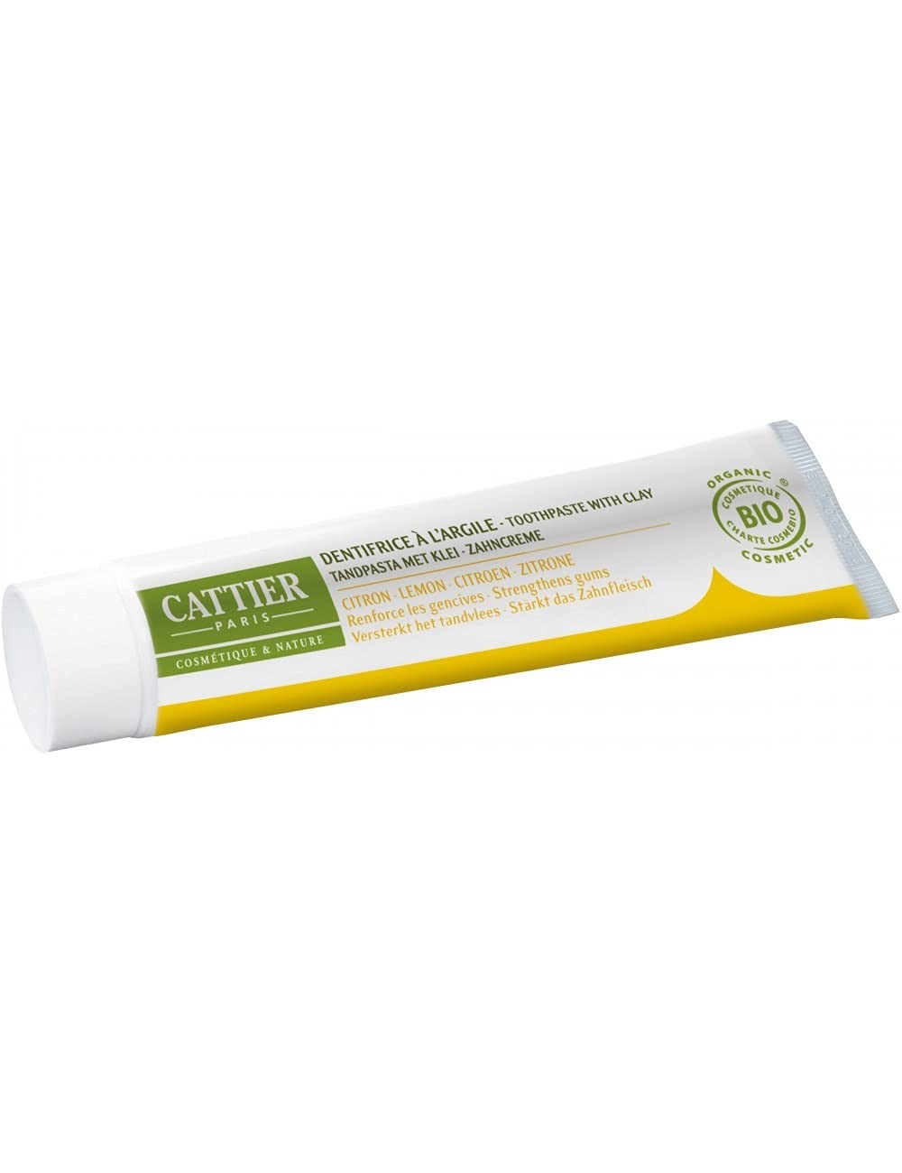 Cattier Dentífrico Dentargile Limón 75 ml