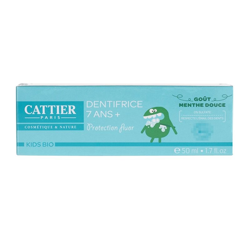 Cattier Dentifrico Para Niños 7 Años + 50 Ml-1