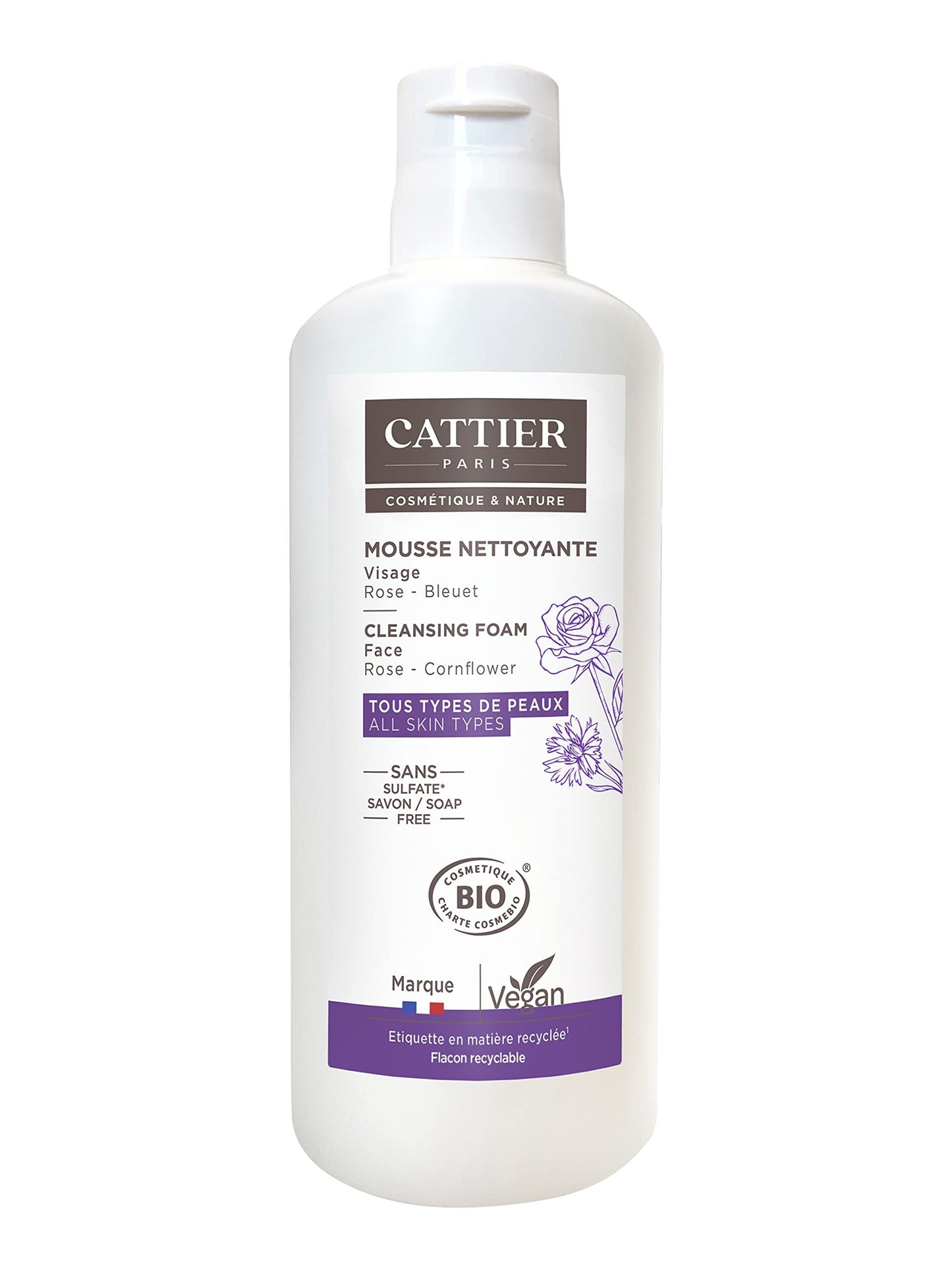 Cattier Espuma Limpiador Facial 150 Ml-1