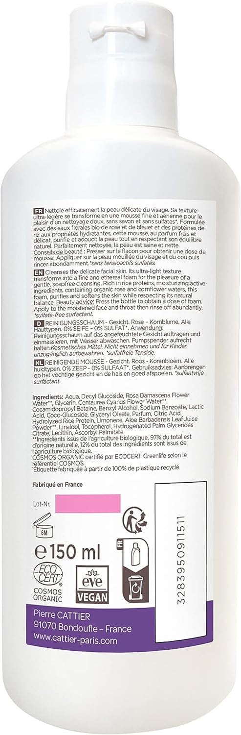 Cattier Espuma Limpiador Facial 150 Ml-2