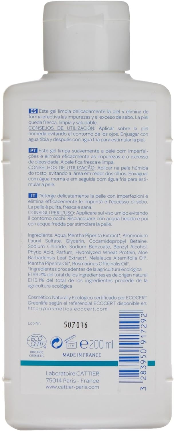 Cattier Gel Limpiador Purificante 200 Ml-2