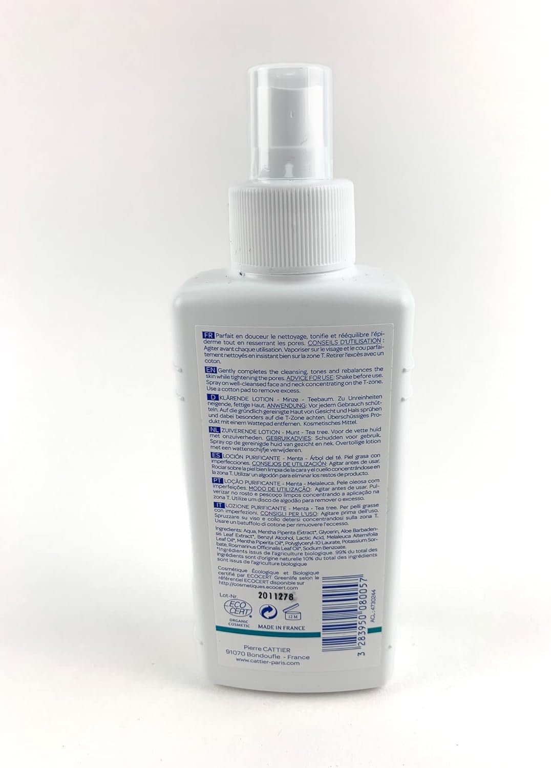 Cattier Locion Purifica 200 Ml-3