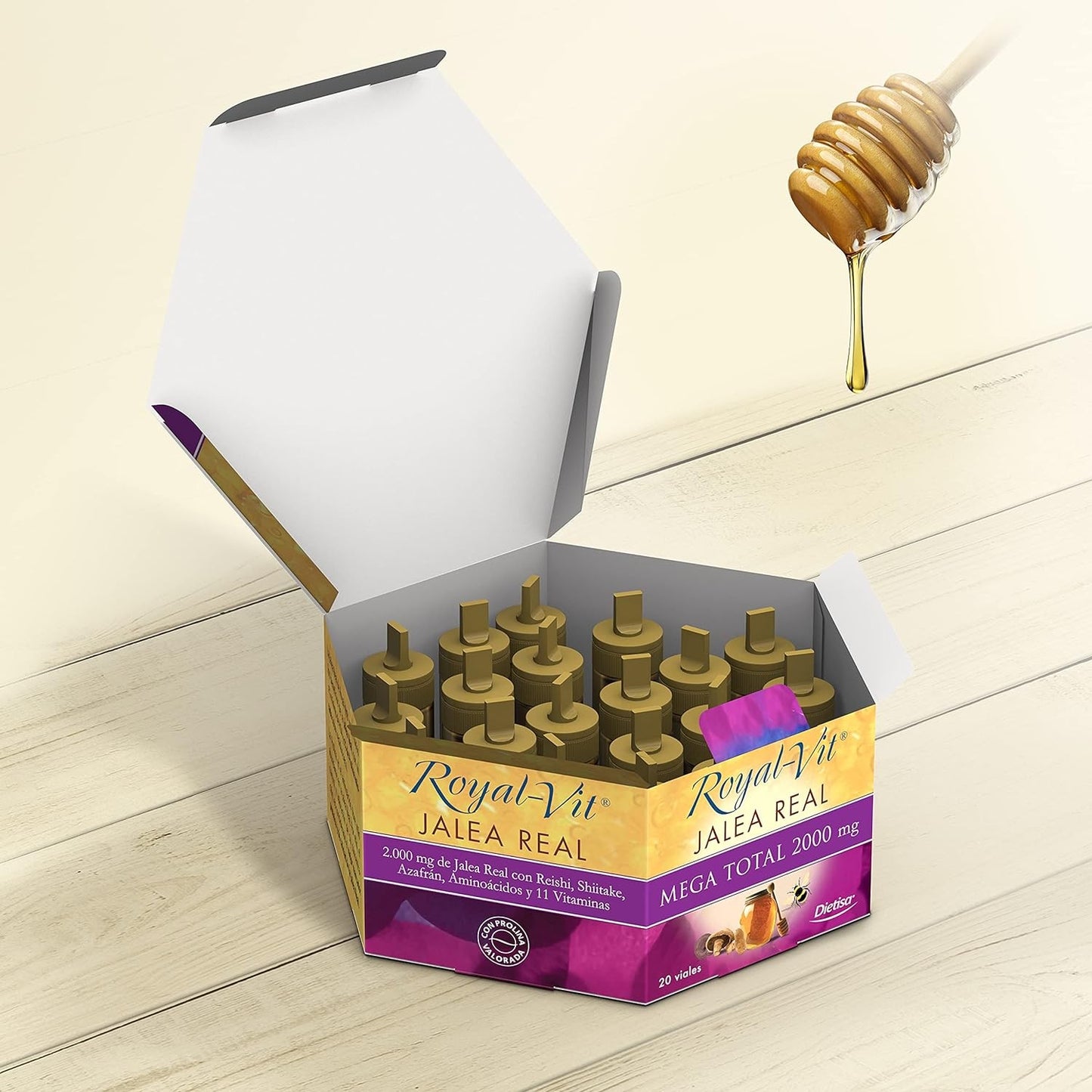 Dietisa Royal Vit Mega Total 2000 Mg 20 Viales-2