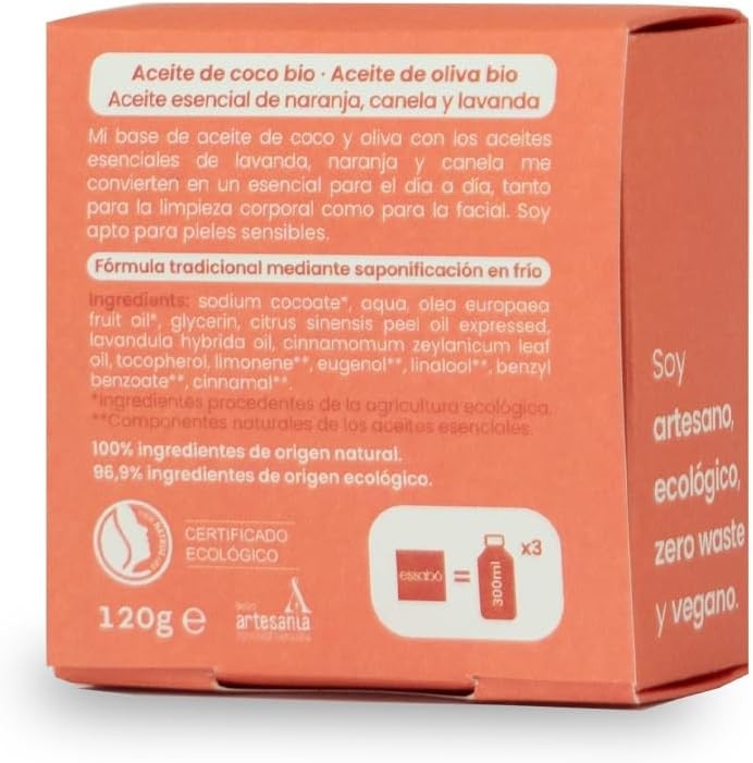 Essabo Eco Jabon Ecologico Esencial 120 Gr-2