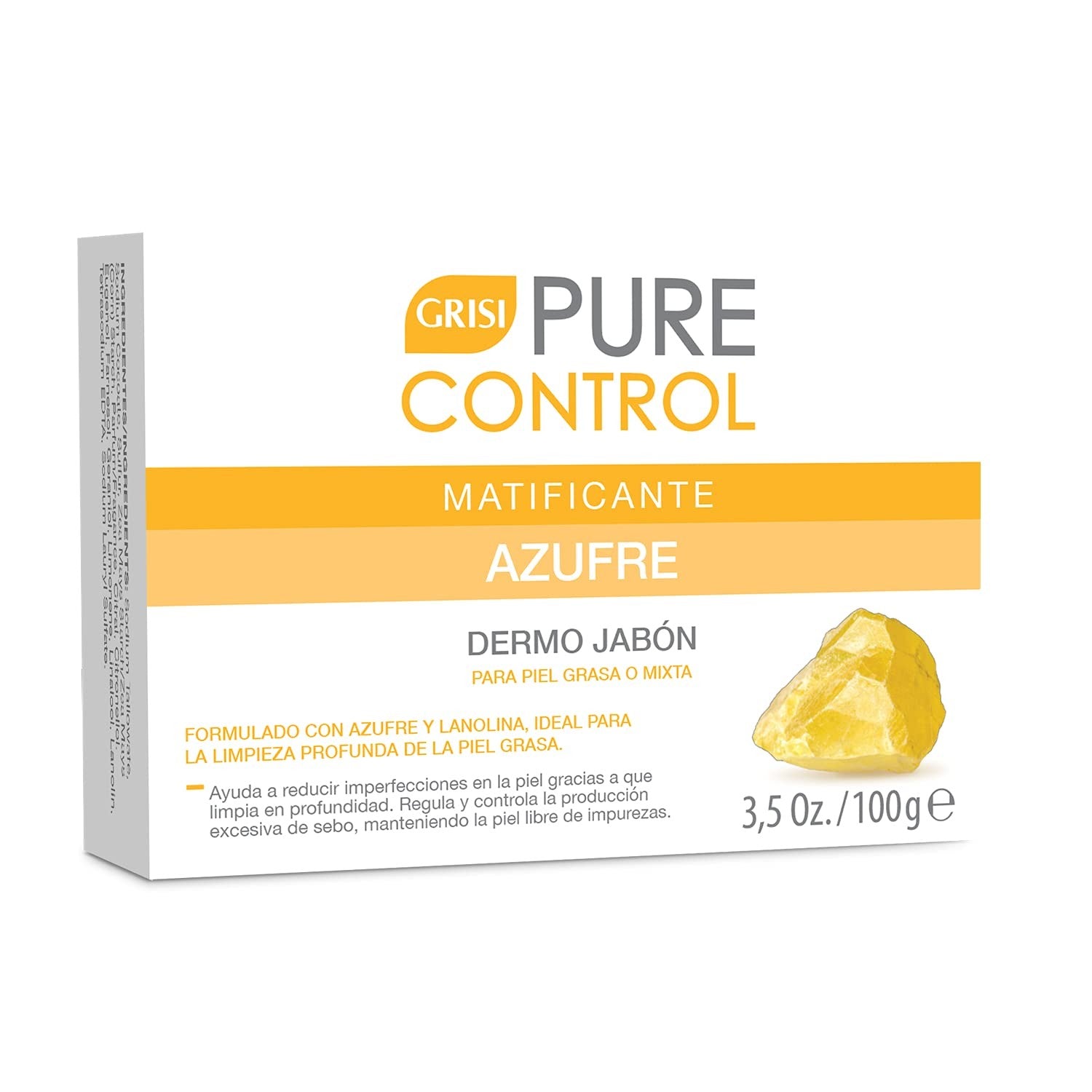 Grisi Dermojabon Azufre 100 Gr-1