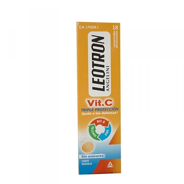 LEOTRON Vit. C 18 Comprimidos-1