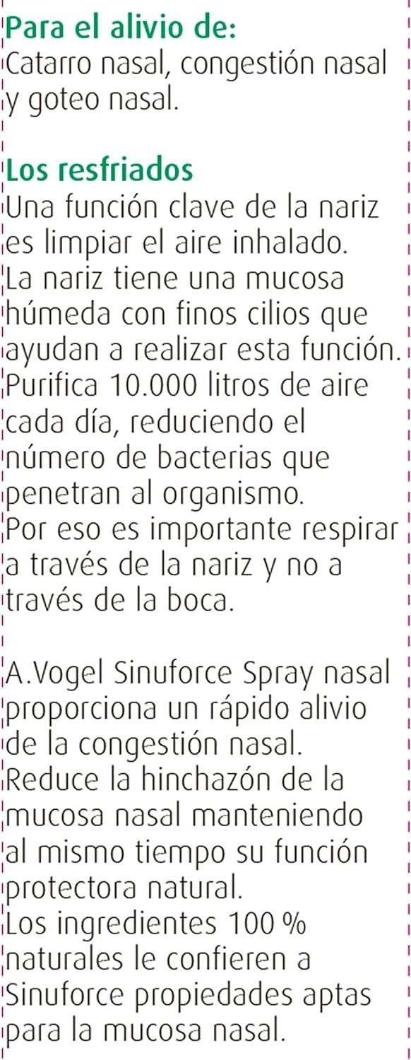 A.Vogel - Bioforce Sinuforce Spray Nasal 20 Ml-4