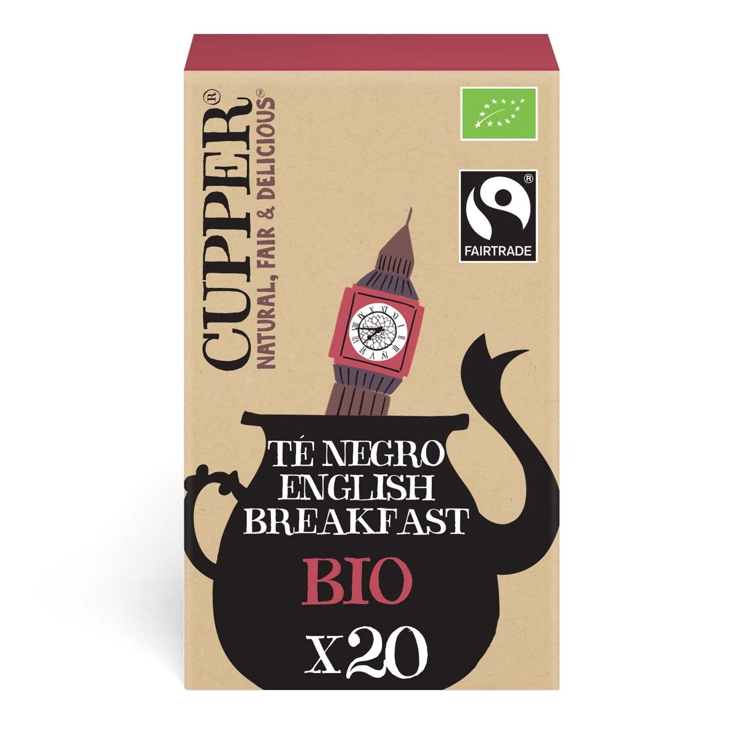 Cupper Classic English Breakfast Bio 20 Bolsas-1