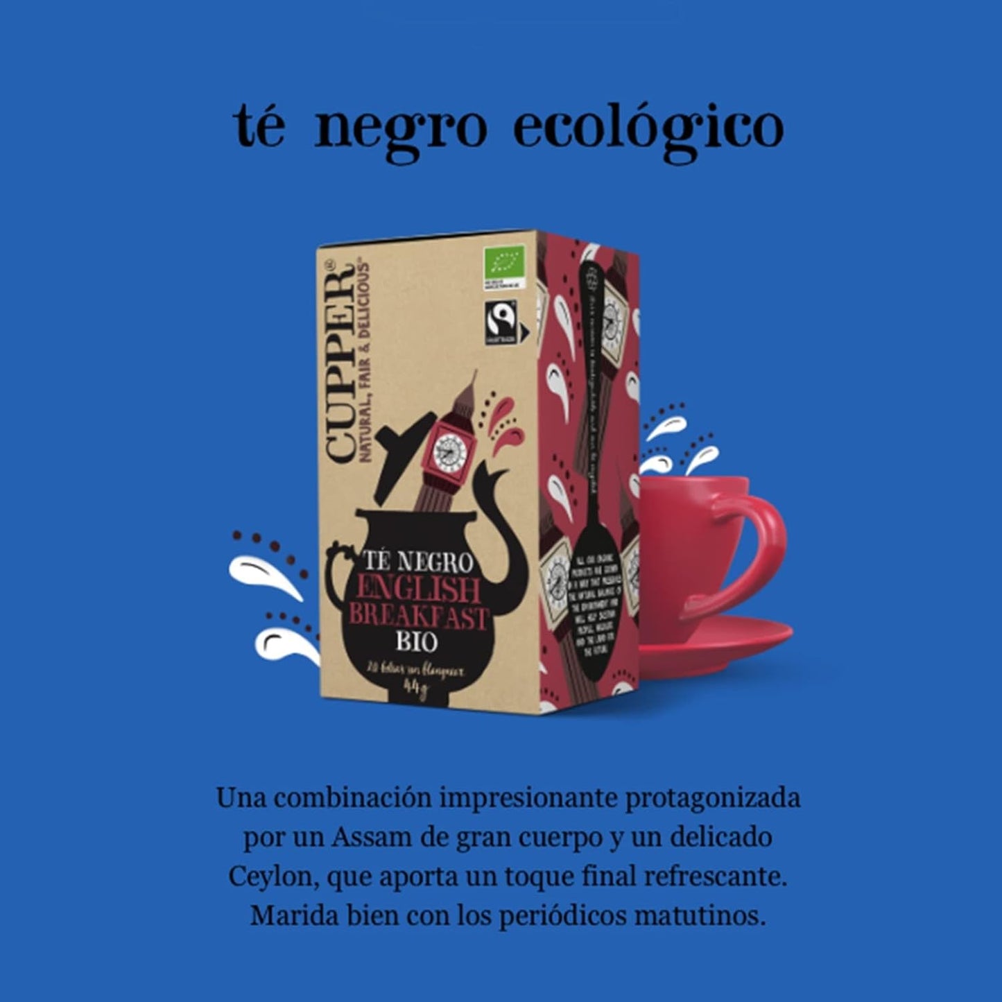 Cupper Classic English Breakfast Bio 20 Bolsas-2