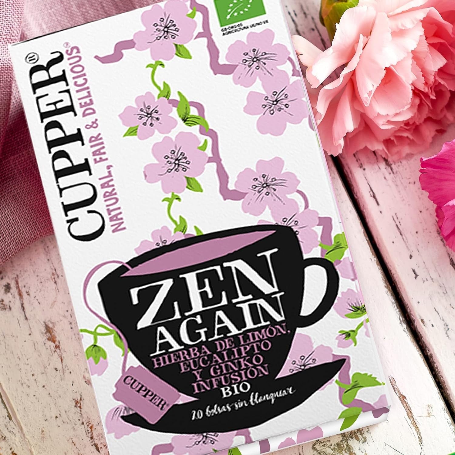 Cupper Infusion Feel Zen Bio 20 Bolsas-2