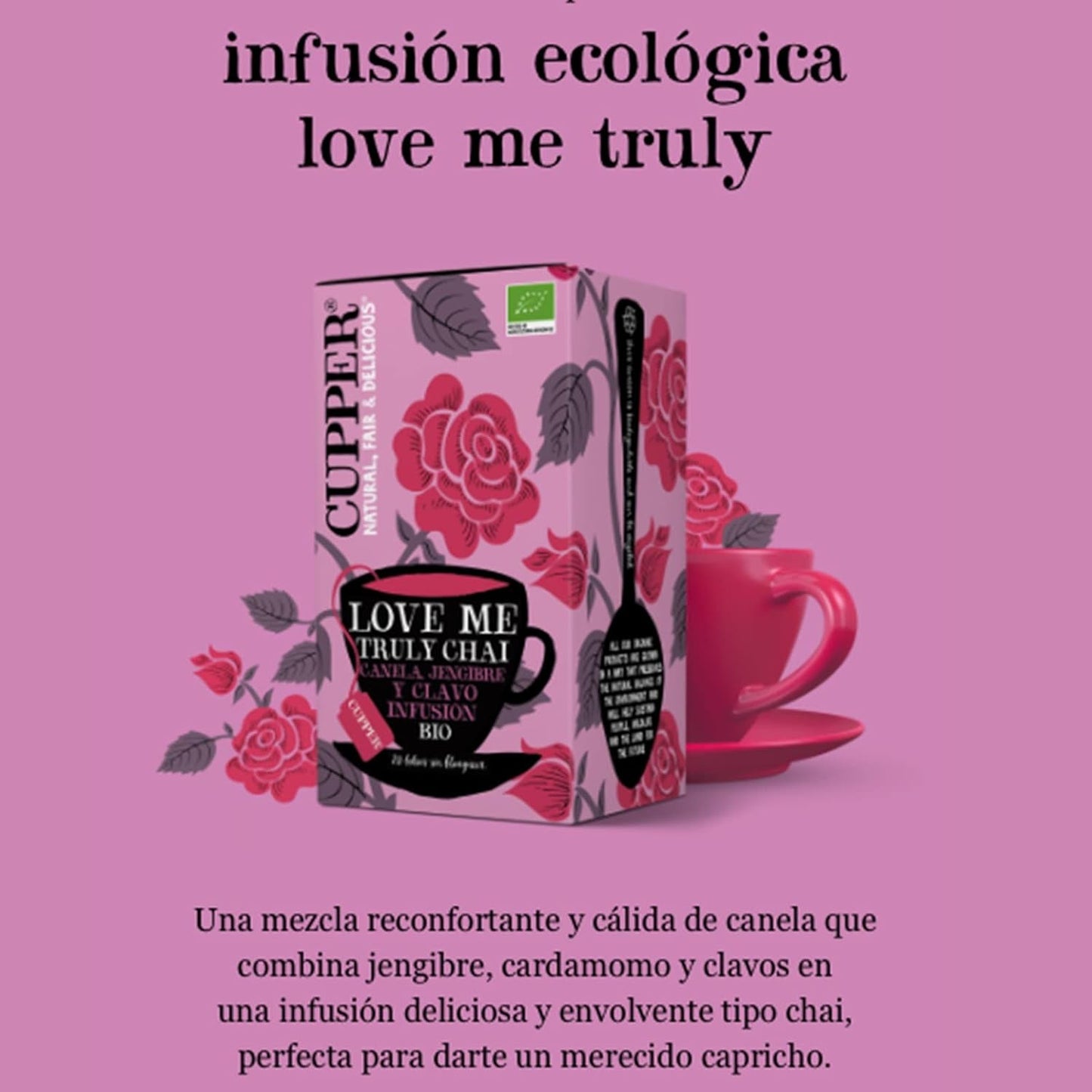 Cupper Infusion Love Me Truly Bio 20 Bolsas-2