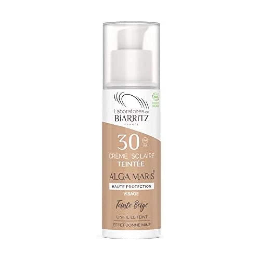 Lab Biarritz Crema Facial Color Beige Spf30 Alga Maris 50Ml 50M-1
