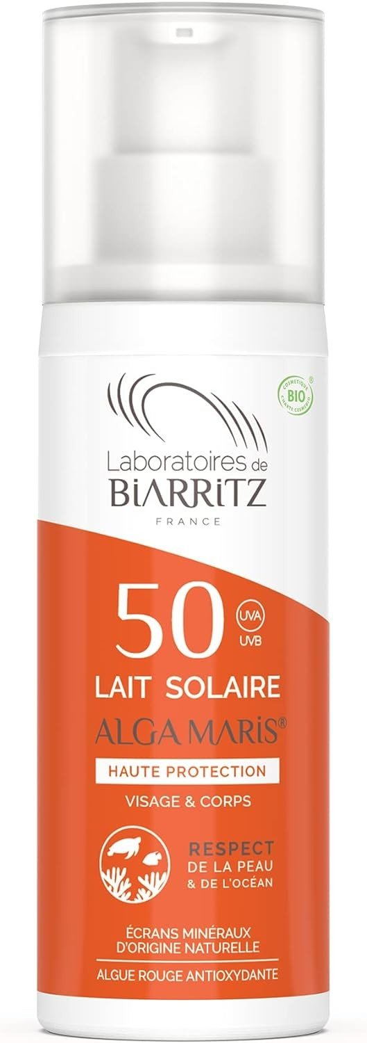 Lab Biarritz Leche Solar Spf50 Alga Maris 100 ml-2
