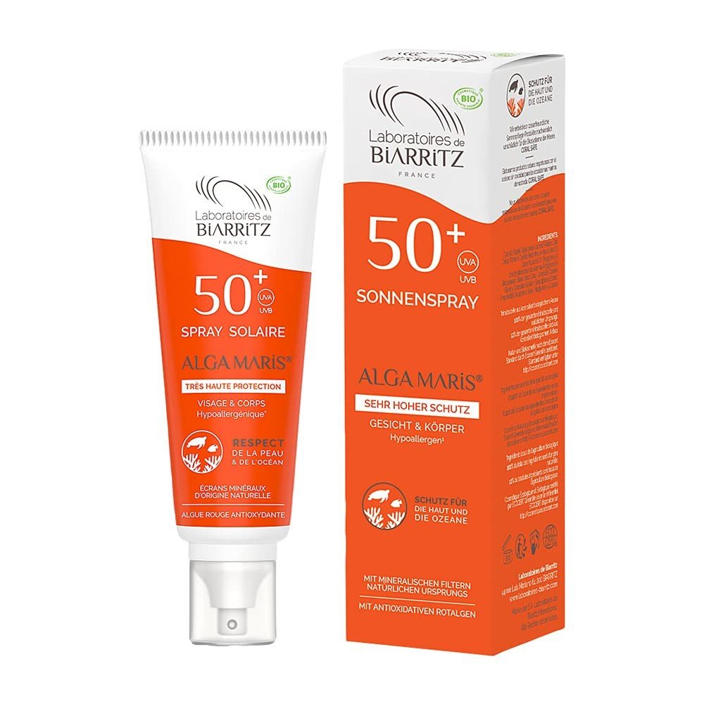 Lab Biarritz Spray Solar Cara & Cuerpo Spf50+ Alga Maris 100Ml-1