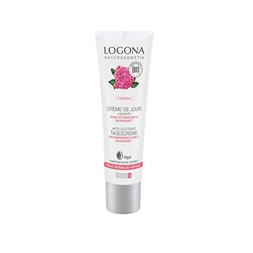 Logona Crema Hidratante Alisadora Rosa Damascena Bio 30Ml-1