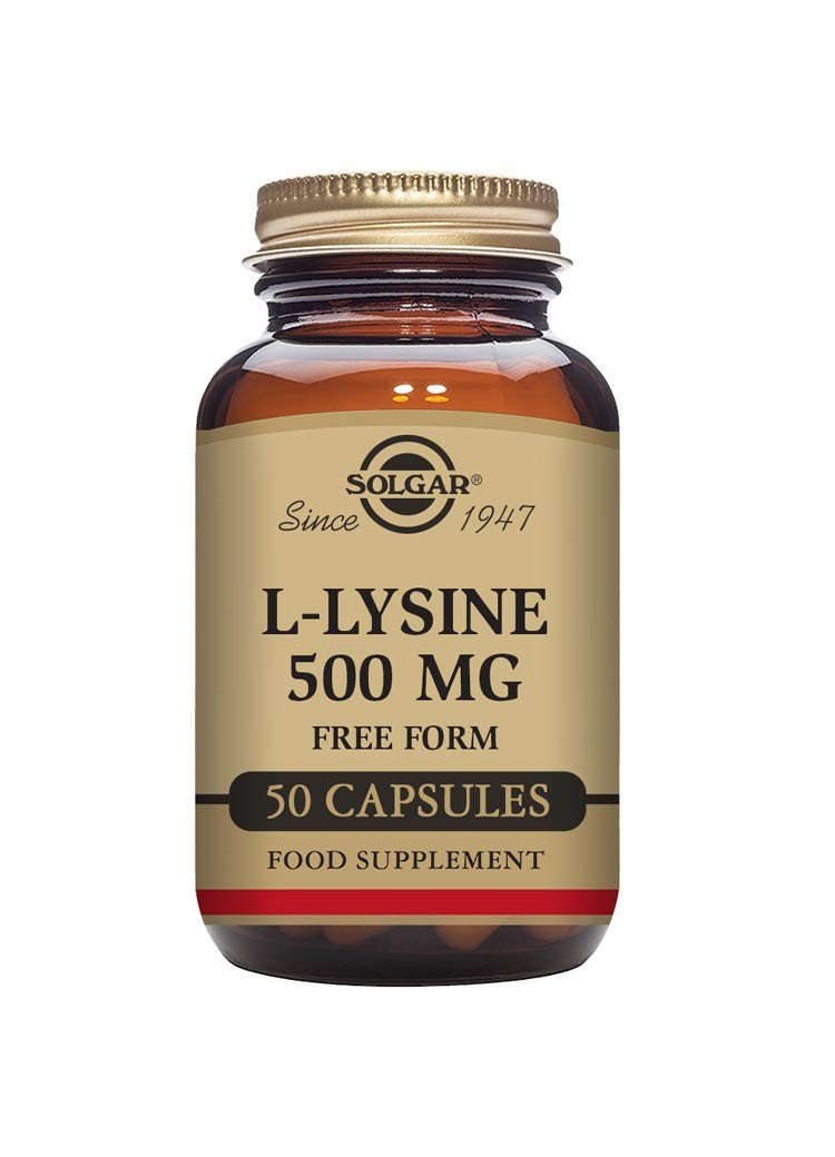 Solgar L-Lisina 500 Mg 50 Vcaps-1