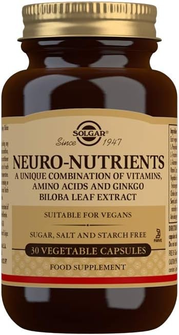 Solgar Neuro Nutrientes 30 Vcaps-2