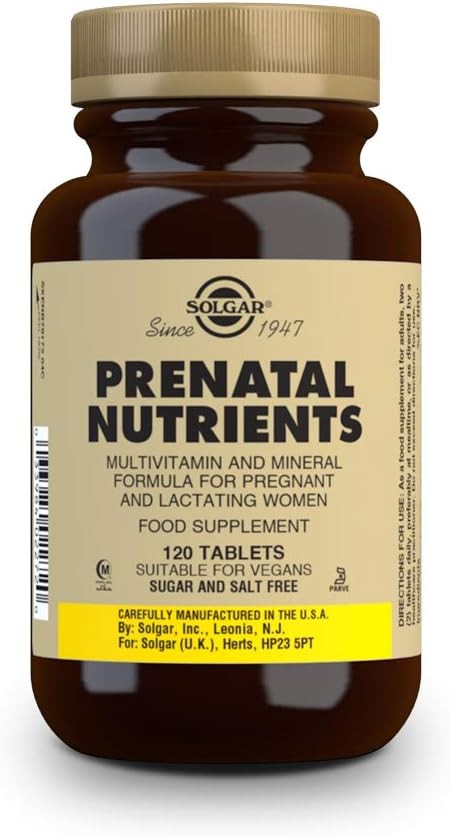 Solgar Nutrientes Prenatales 120 Comp-2