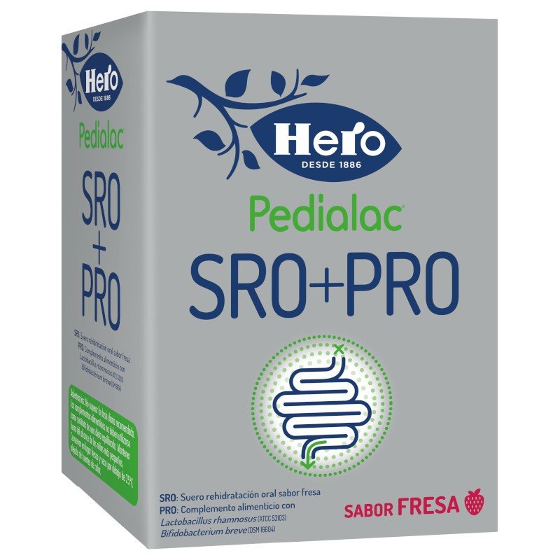 Hero Pedialac Suero Fresa+Probiótico 3x200ml-1