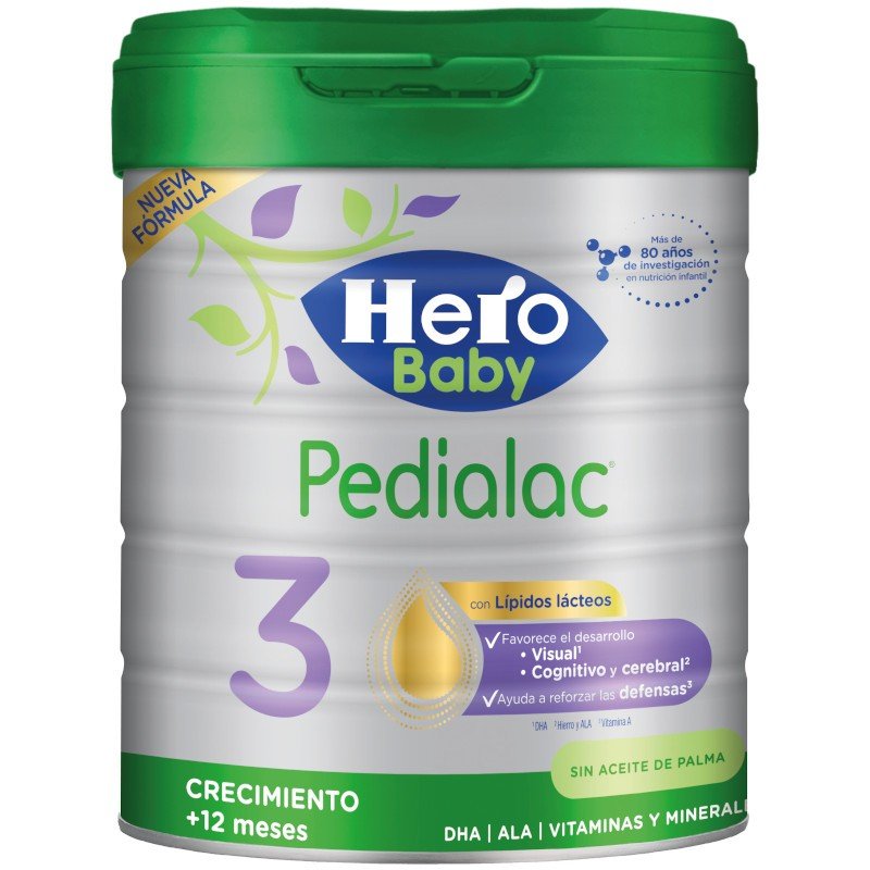 Hero Pedialac Leche 3 Crecimiento 800g-2