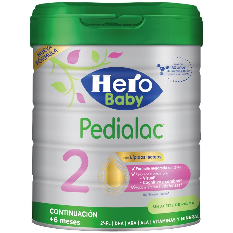 Hero Pedialac Leche 2 Continuación 800g-2