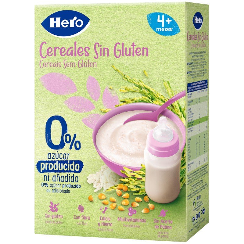 Hero Papilla Cereales Sin Gluten 340g-1