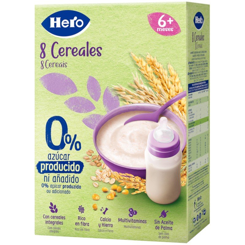 Hero Papilla 8 Cereales 340g-1