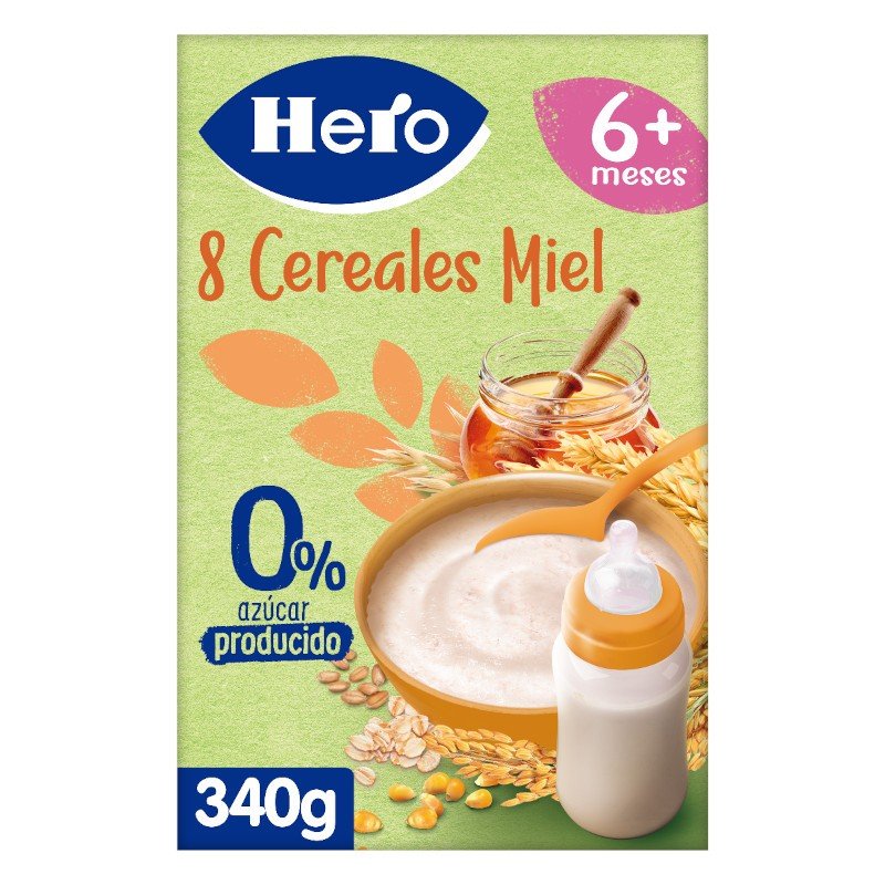 Hero Papilla 8 Cereales Mie 340g-1