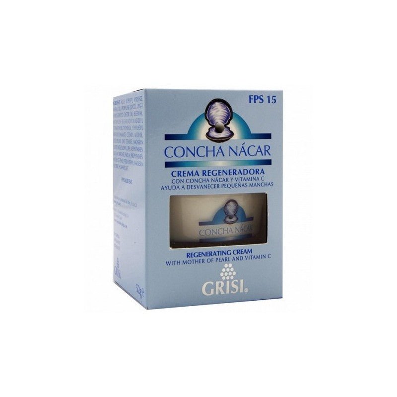 Grisi Crema Facial Concha Nacar Regeneradora Fps15 60 g-1