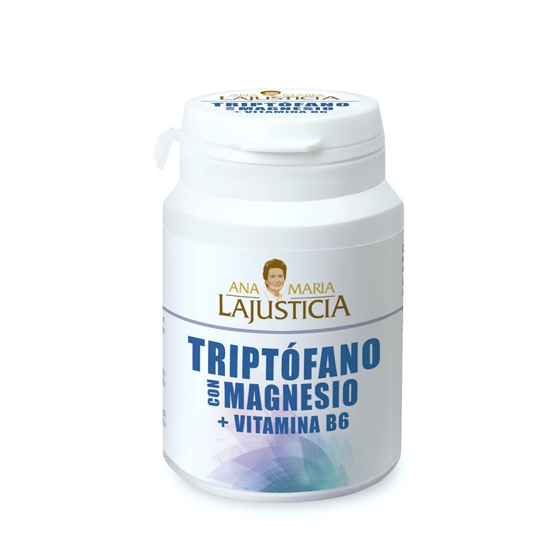 Triptófano con Magnesio+Vit. B6 LAJUSTICIA 60comp-1