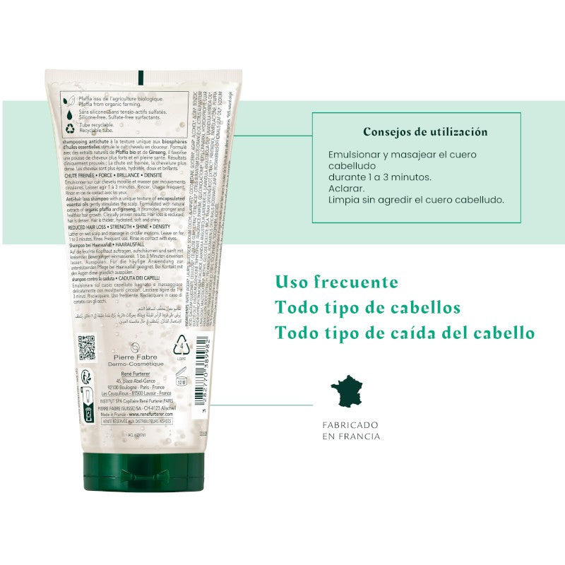 RENE FURTERER Triphasic Champú Estimulante Anticaída 200 ml-11