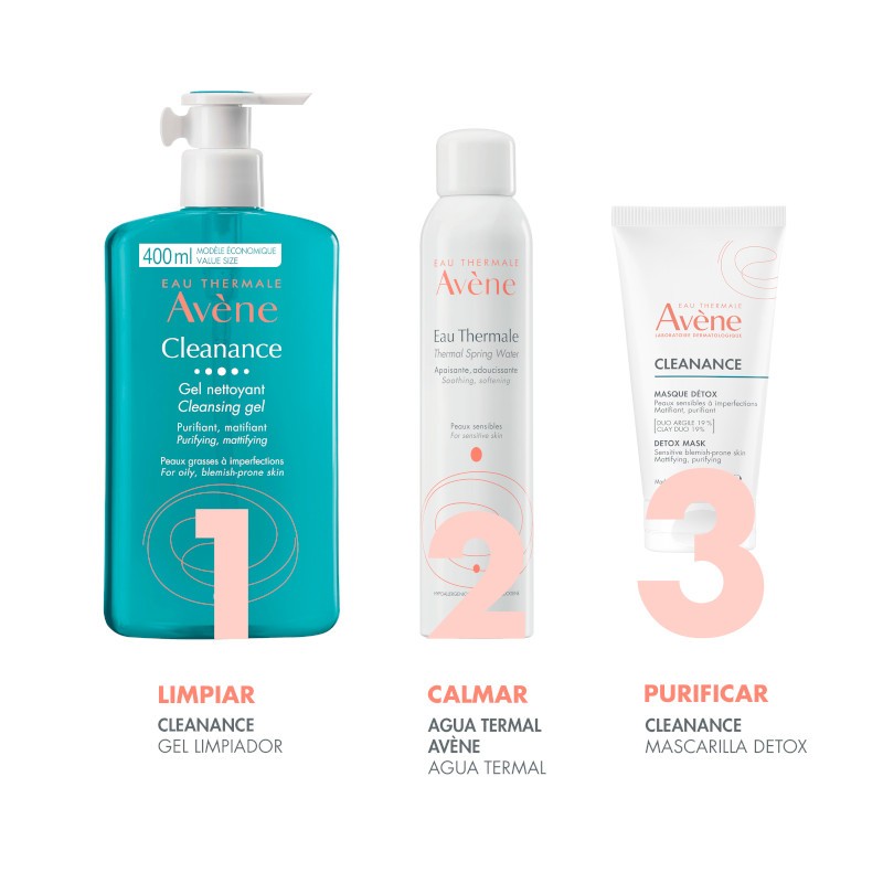Avène Cleanance Mascarilla Detox 3 en 1 50ml-5
