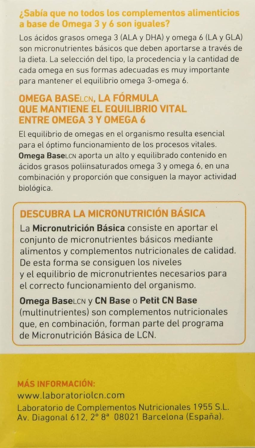 LCN Omega Base 120 Cápsulas-2