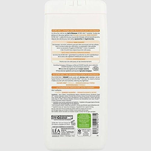 Sobio Gel De Ducha Hidratación Suave Leche De Burra Sobi-3