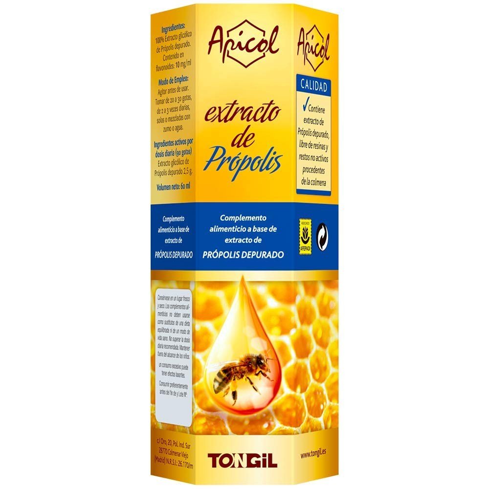 Tongil Apicol Extracto Própolis Sin Alcohol 60 ml-1