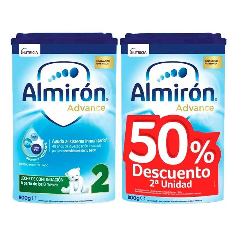 ALMIRON Advance 2 Pack Ahorro 50% 2ªunidad 2x800g-1