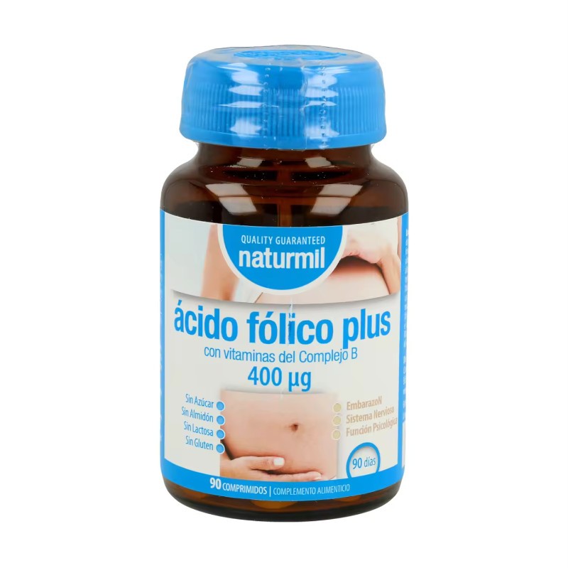 Naturmil Acido Folico Plus 90 Comprimidos-1