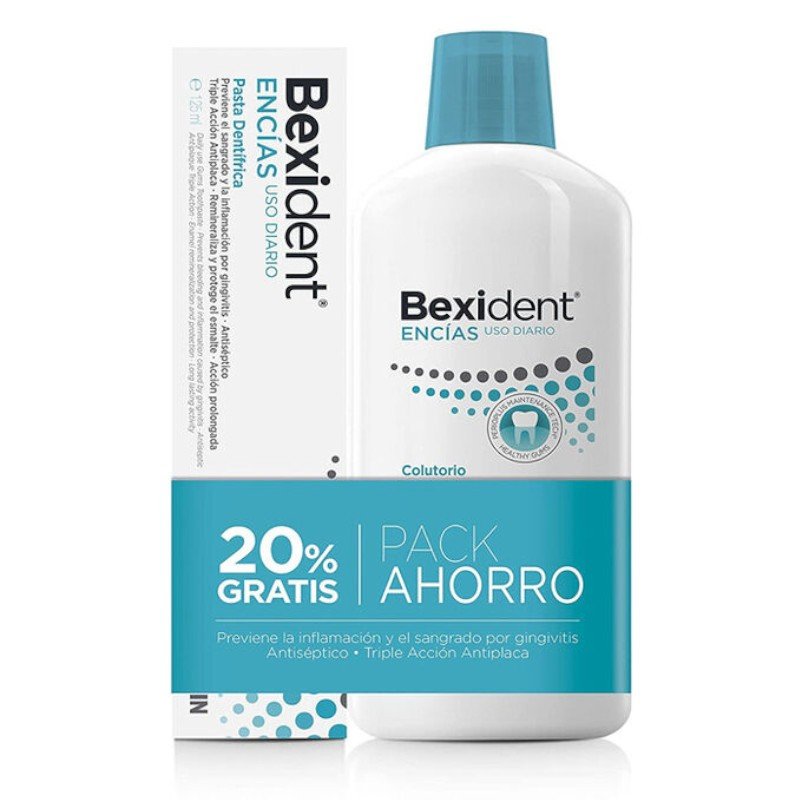 BEXIDENT Pack Encías Colutorio 500ml + pasta 125ml-1