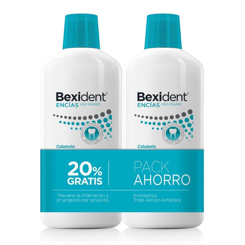 BEXIDENT Encías Uso Diario Colutorio 2x500ml-1