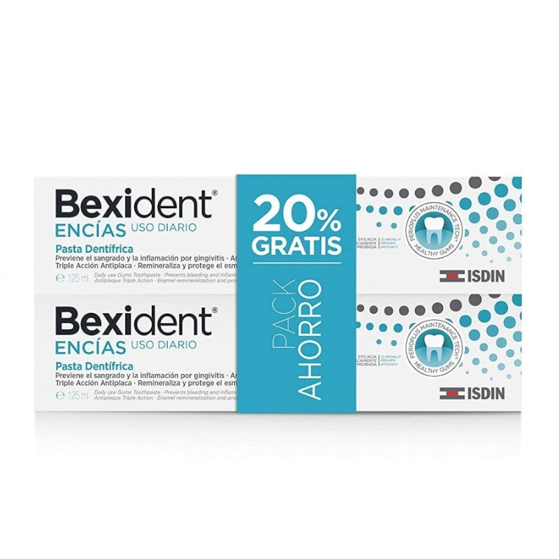 BEXIDENT Encías Uso Diario Pasta Dentífrica 2x125ML-1