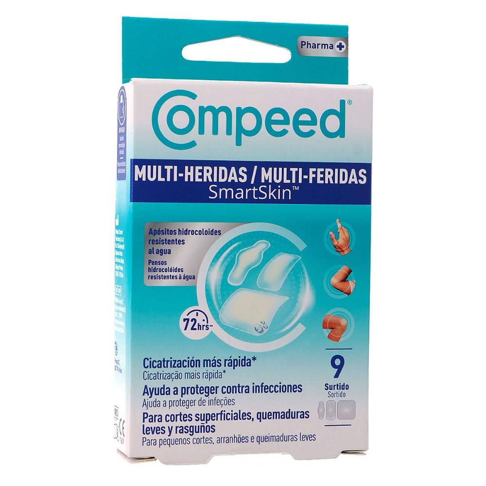 Compeed Multi-heridas SmartSkin Surtido 9 uds