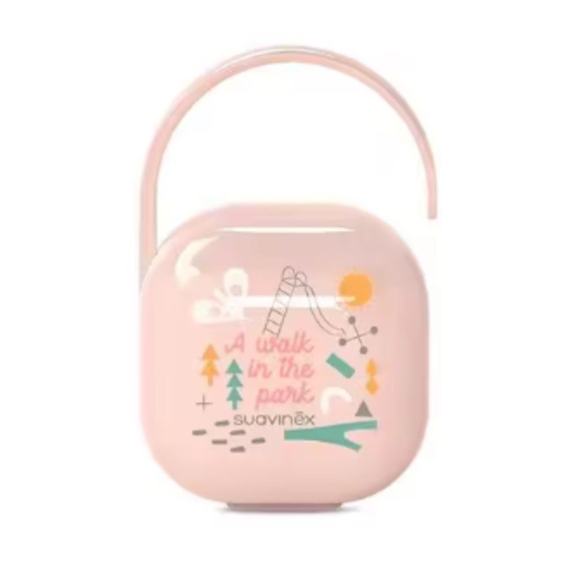 SUAVINEX Portachupetes Clásico Rosa-1