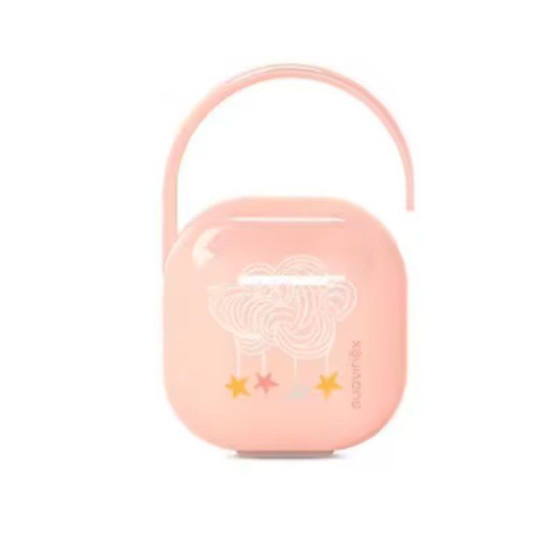 SUAVINEX portachupetes Rosa +0m.-1