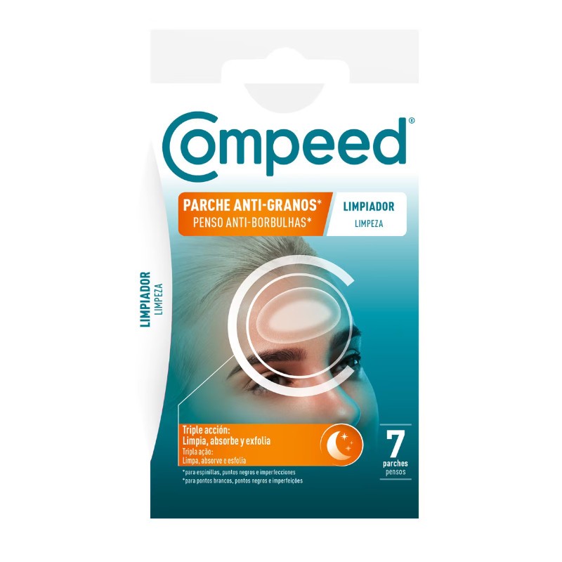 COMPEED Parche Antigranos Limpiador 7 unidades-1