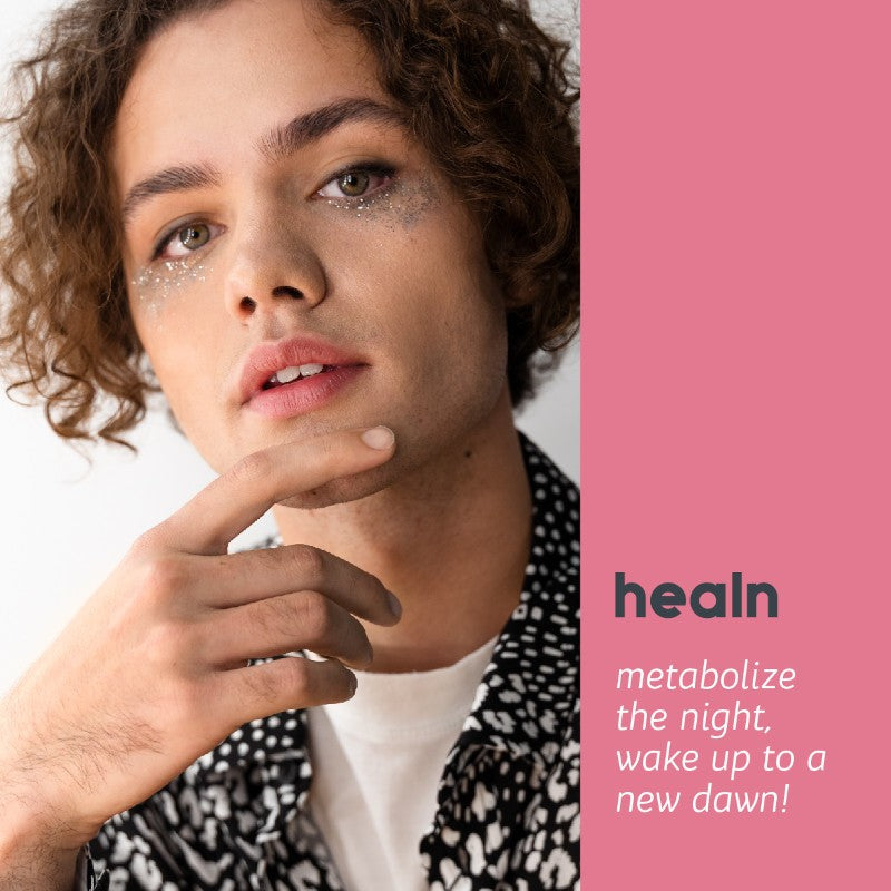 HEALN AfterPartyAid Multivitamínico Anti Resaca 60 Cápsulas-5