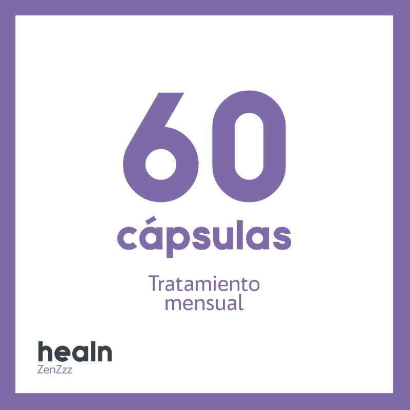 HEALN ZenZzz Renovación y Descanso Nocturno 60 Cápsulas-8