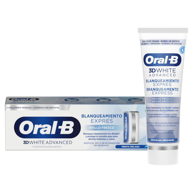 ORAL-B Pasta 3D White Express Brillo Fresco 75ml-1