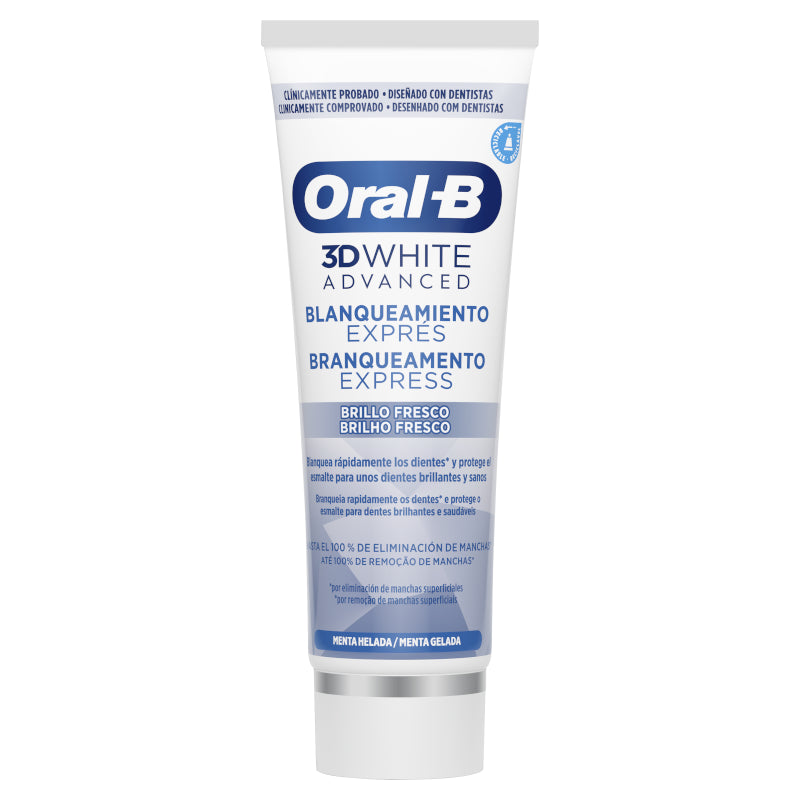ORAL-B Pasta 3D White Express Brillo Fresco 75ml-2