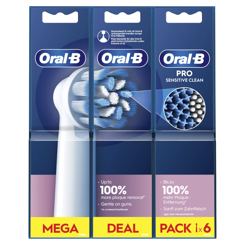 ORAL-B Recambio Cepillo Sensitive Clean 2+2+2-2